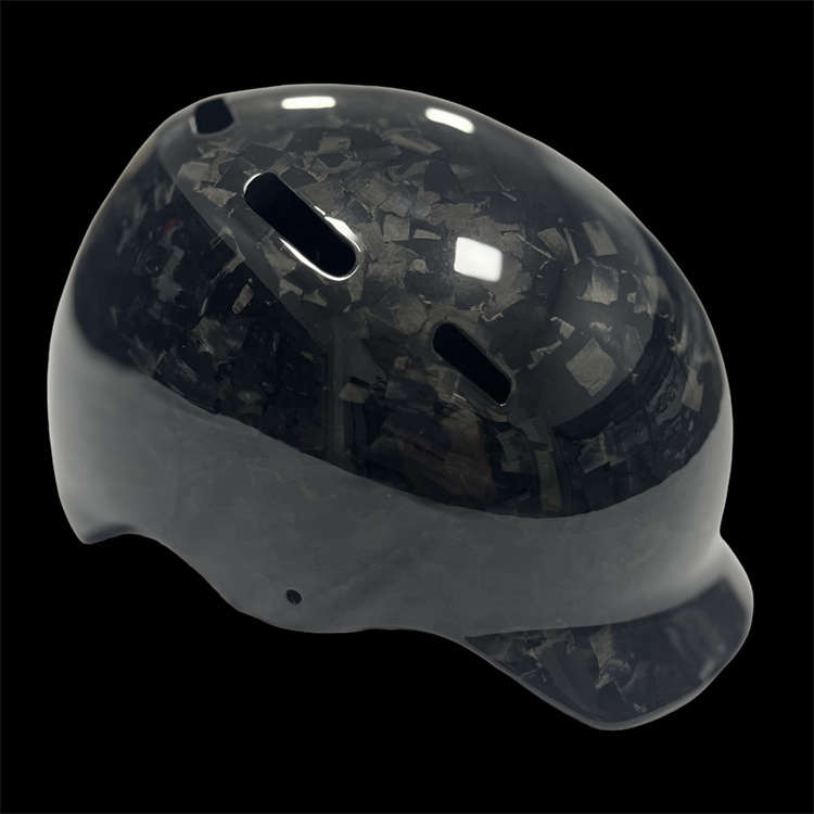 Motorcycle Helmets - Helm bahan serat karbon ventilasi modular,