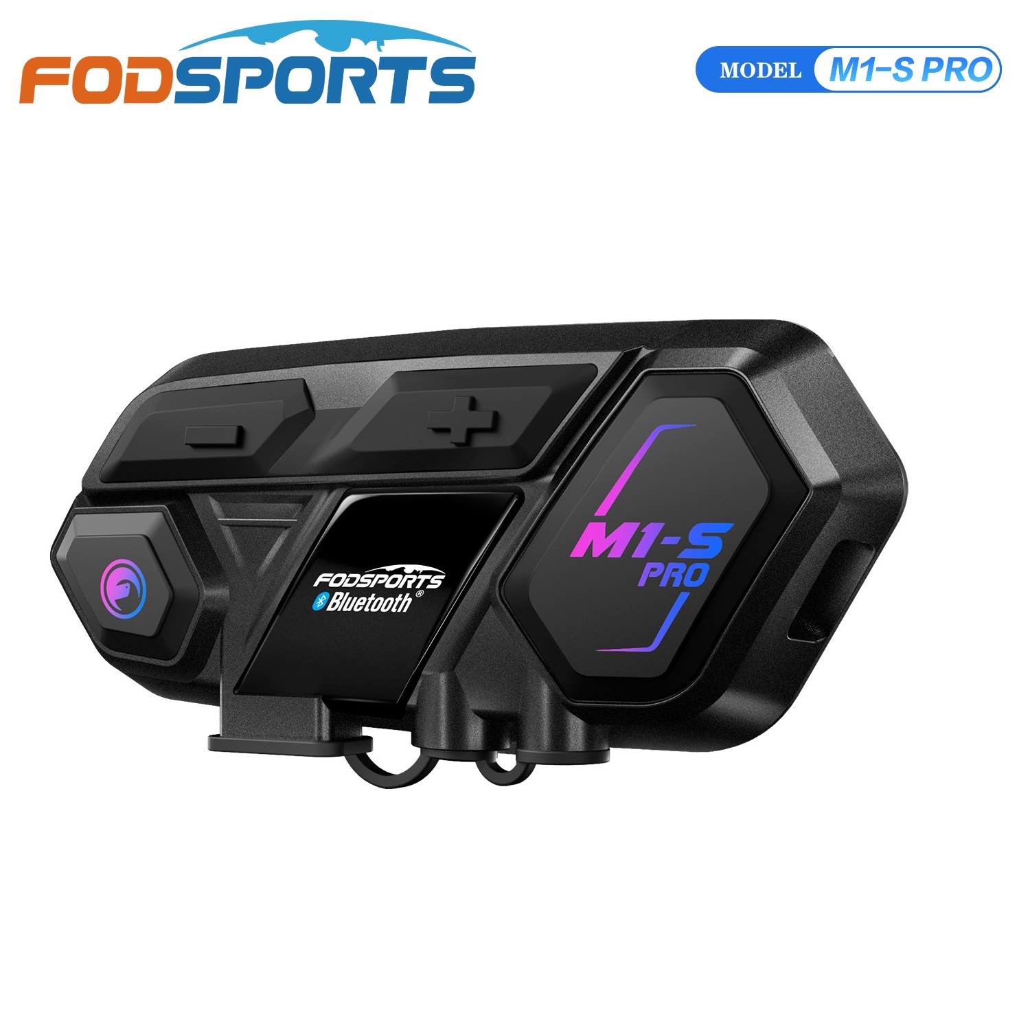 Universal Motorcycle Helmet Intercom Headset - Interkom Bluetooth Motor Fodsports M1-S Pro,