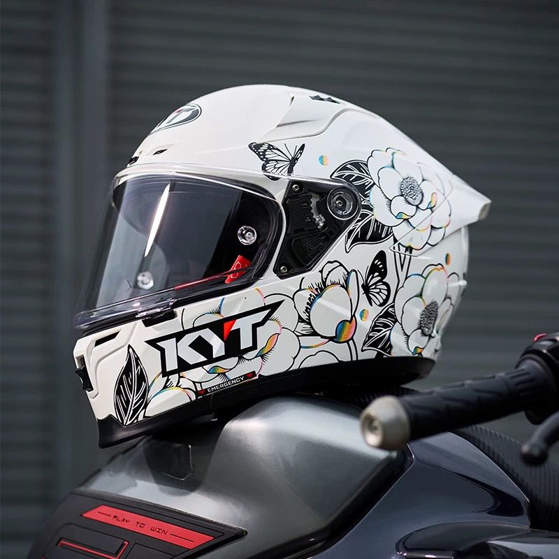 Helm Motor Serat Karbon HOT KY - Carbon Fiber Lightweight Motorcycle Helmet ulasan dan harga