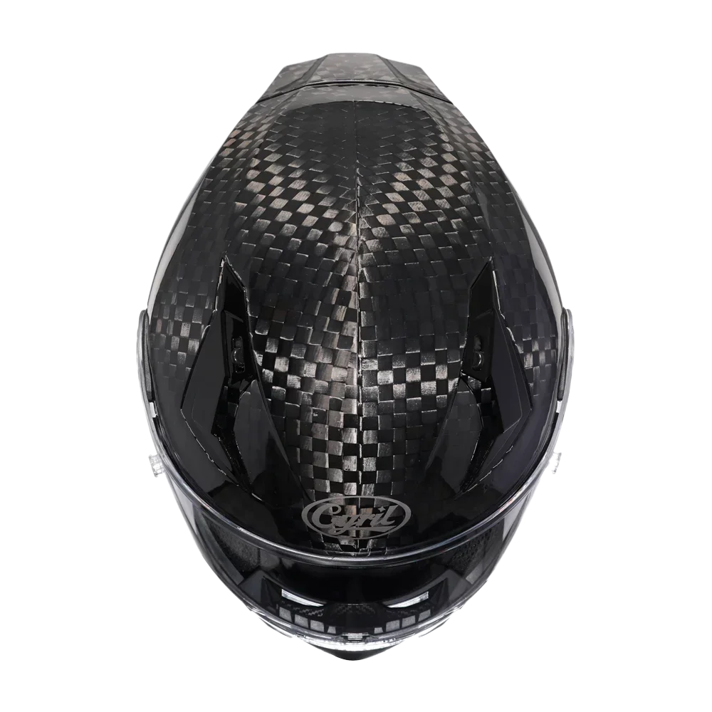 Helm sepeda motor serat karbon - Carbon Fiber Lightweight Motorcycle Helmet ulasan dan harga