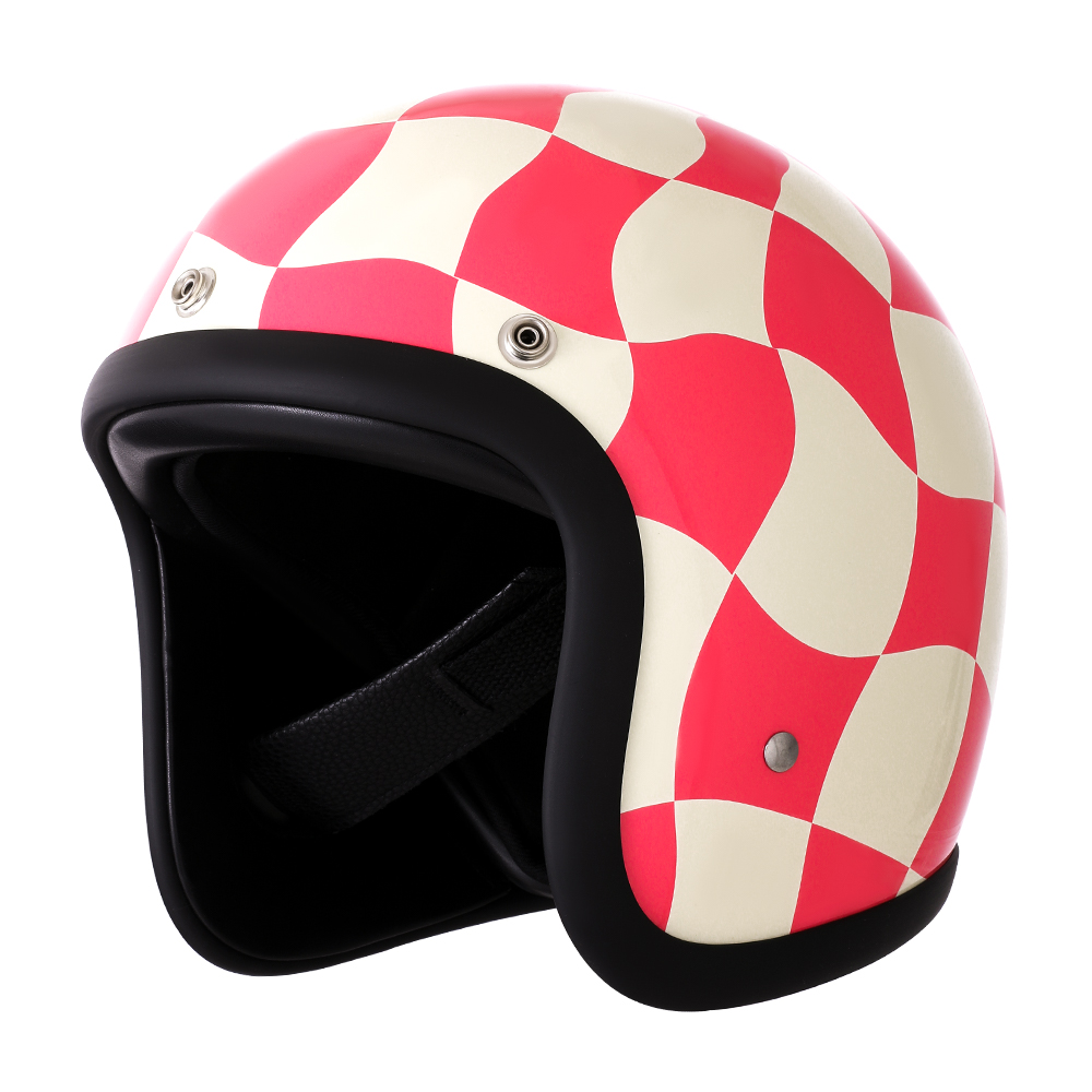 Helm Sepeda Motor TT&COCASCOS  - Vintage Open Face Retro Helmet ulasan dan harga