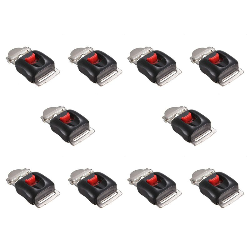 AB56-10X Klip Tali Helm Motor  - Quick Release Buckle Motorcycle Helmet ulasan dan harga