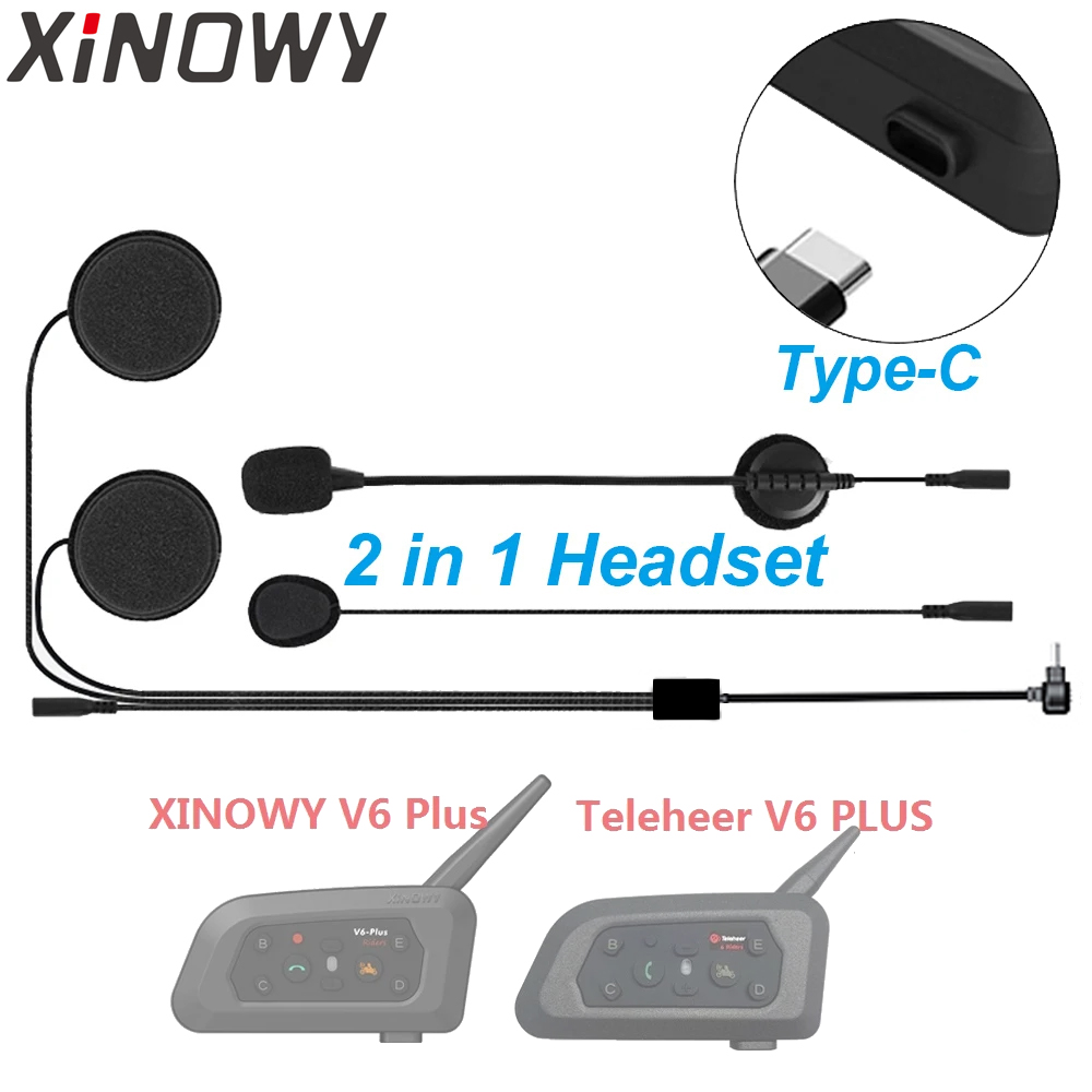 Aksesoris Speaker Earphone Tip - Universal Motorcycle Helmet Intercom Headset ulasan dan harga