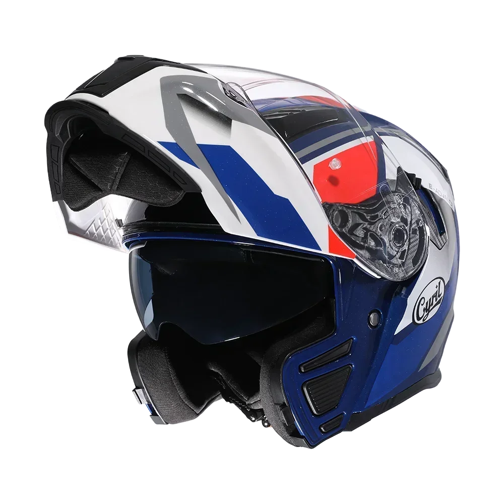Helm Modular Flip Up Full Face - Modular Flip Up Motorcycle Helmet Dot Approved ulasan dan harga