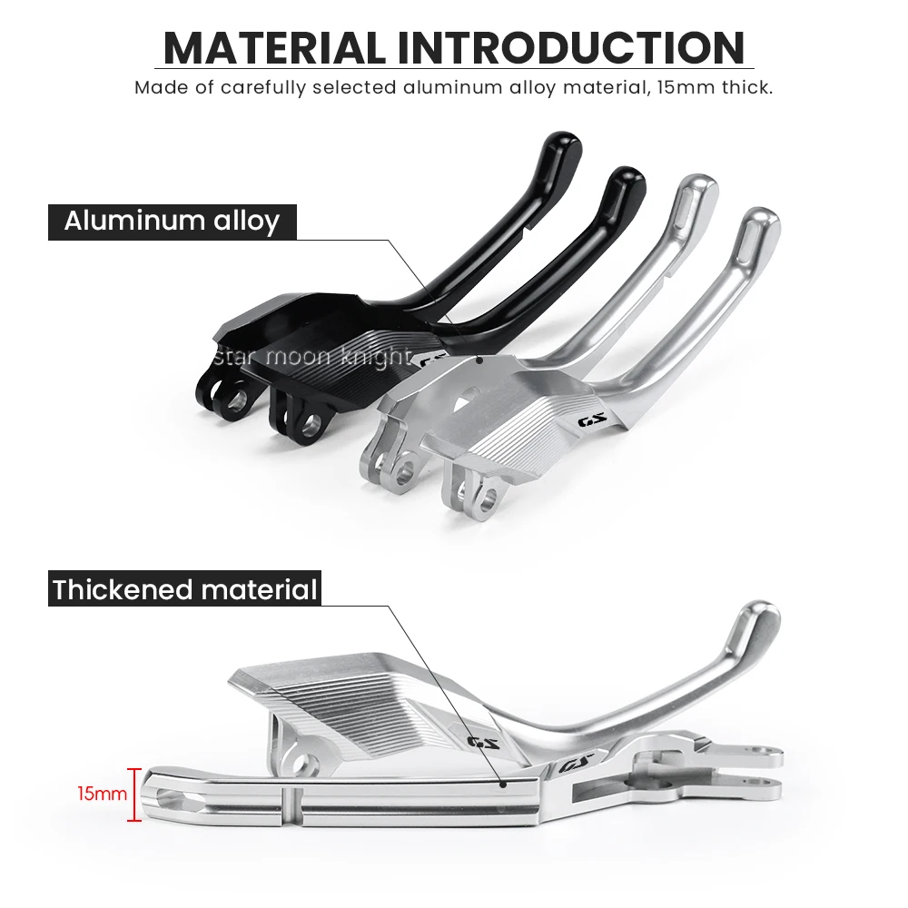 Tuas Rem Kopling Pendek Untuk  - Cnc Aluminum Adjustable Brake Clutch Levers ulasan dan harga
