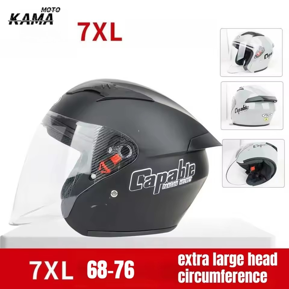 Helm Sepeda Motor Besar Pria U - Dual Visor Motorcycle Racing Helmet ulasan dan harga