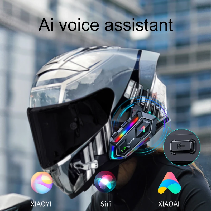 Y20 MAX interkom helm sepeda m - Universal Motorcycle Helmet Intercom Headset ulasan dan harga