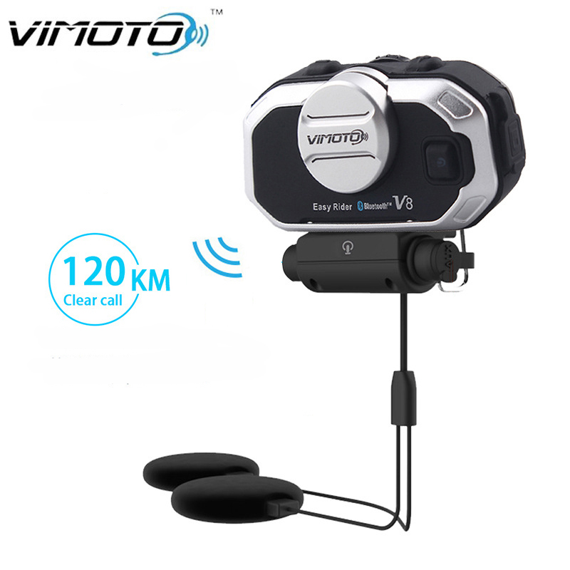 Vimoto V8 Headset Helm Sepeda  - Universal Motorcycle Helmet Intercom Headset ulasan dan harga