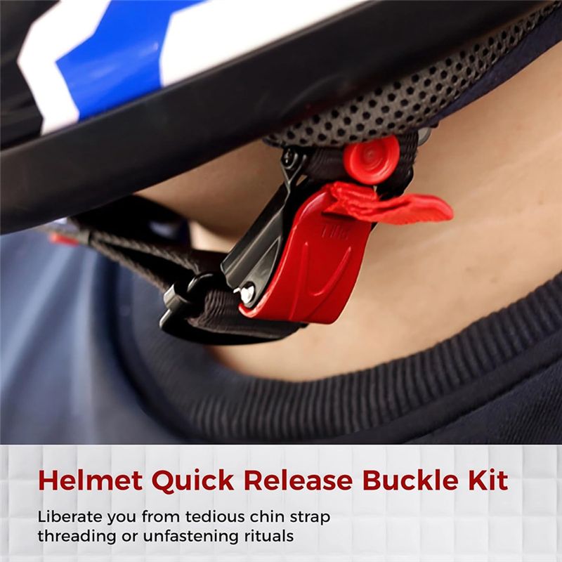 Kit Pengganti Gesper Lepas Cep - Quick Release Buckle Motorcycle Helmet ulasan dan harga