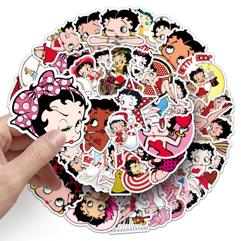 Stiker Betty Boop 50 lembar, w - Atv Parts ulasan dan harga