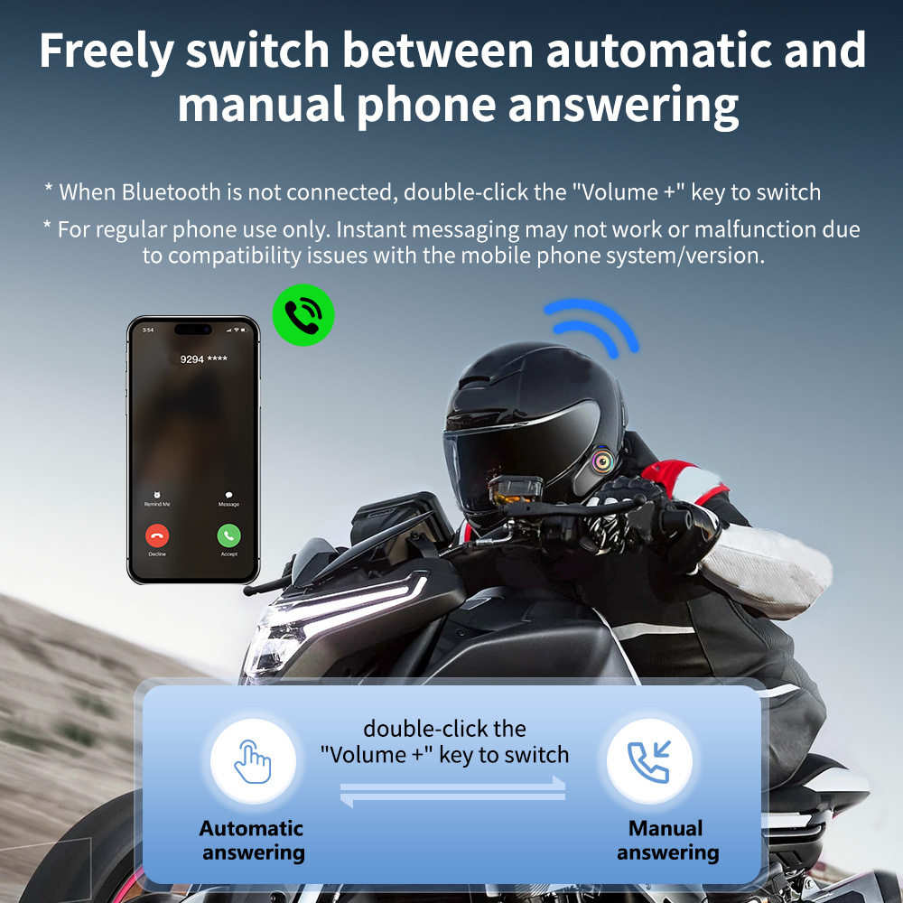 Headset Sepeda Motor G1: Inter - Universal Motorcycle Helmet Intercom Headset ulasan dan harga
