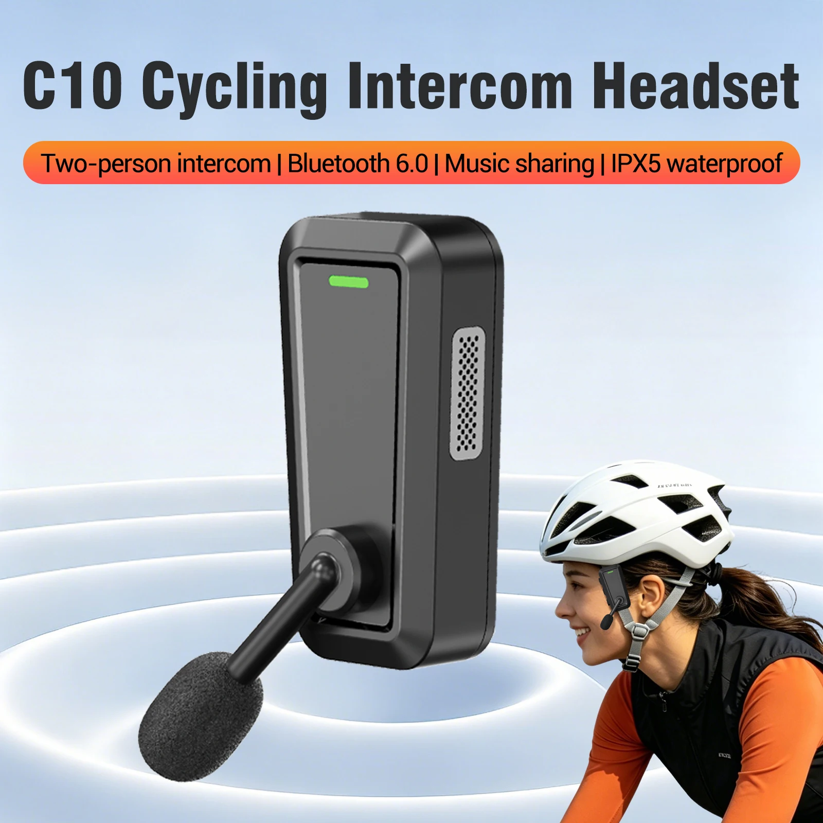 1/2PCS Headset Interkom Helm C - Universal Motorcycle Helmet Intercom Headset ulasan dan harga