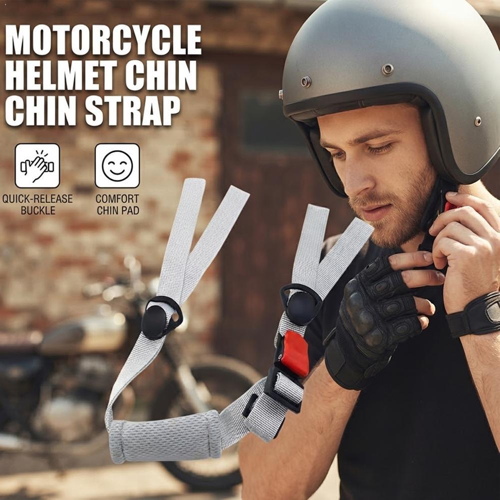 Tali Dagu Helm Motor Universal - Quick Release Buckle Motorcycle Helmet ulasan dan harga