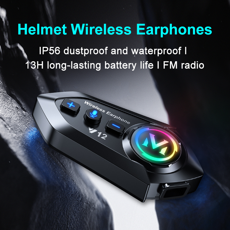Kebudumei Headset Bluetooth He - Full Face Motorcycle Helmet With Bluetooth ulasan dan harga