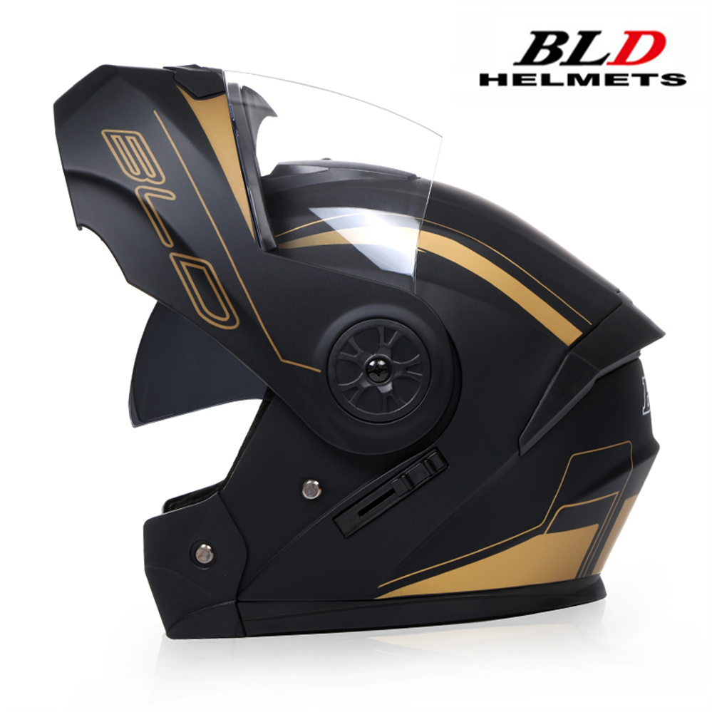 Casco helm sepeda motor balap  - Modular Flip Up Motorcycle Helmet Dot Approved ulasan dan harga