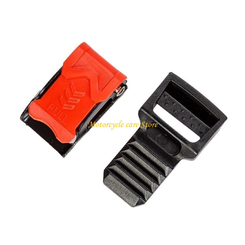 U75F Helm Sepeda Motor Klip Ke - Quick Release Buckle Motorcycle Helmet ulasan dan harga